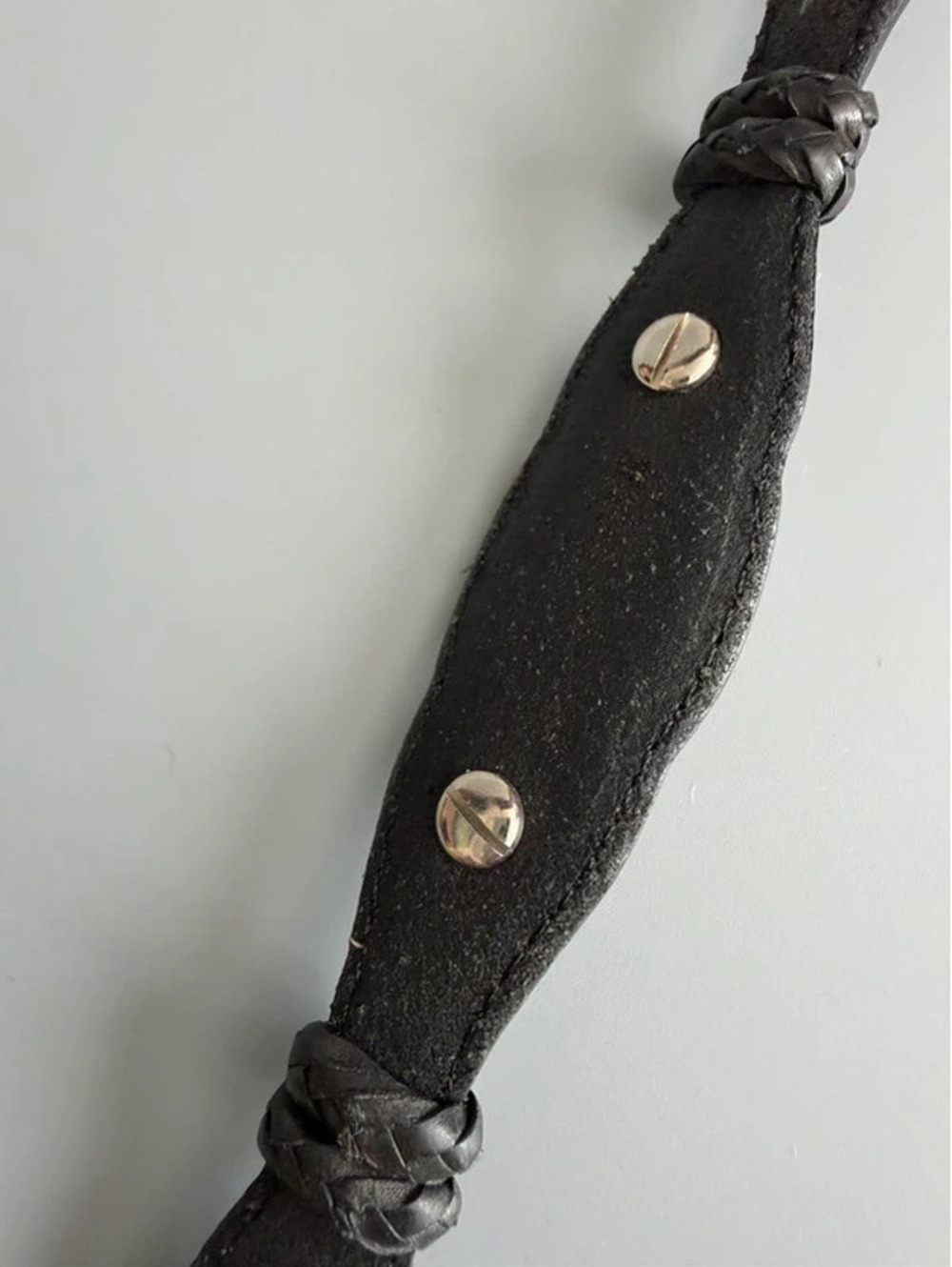 Real leather Tony Lama belt with silver details - stunning - Picture 7 of 8